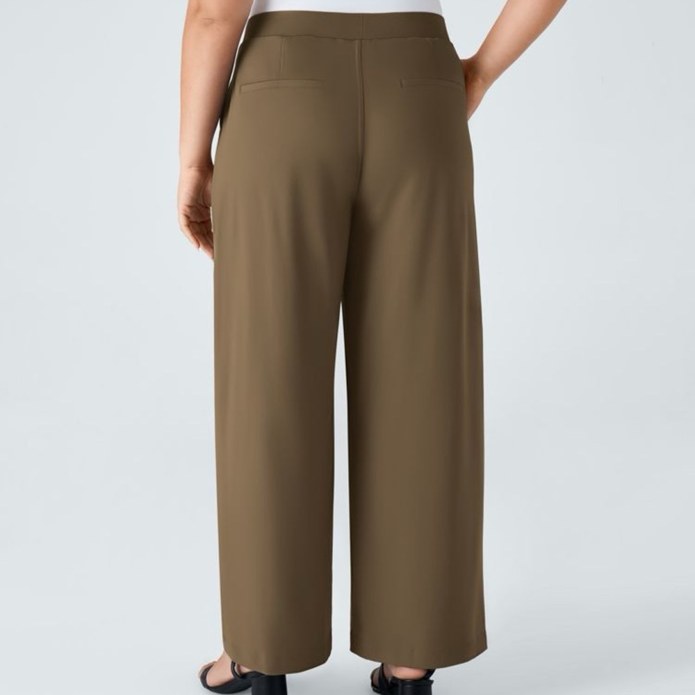 Halara Flex DayStretch High Waisted Pocket Straight Leg Pants - Picture 5 of 12